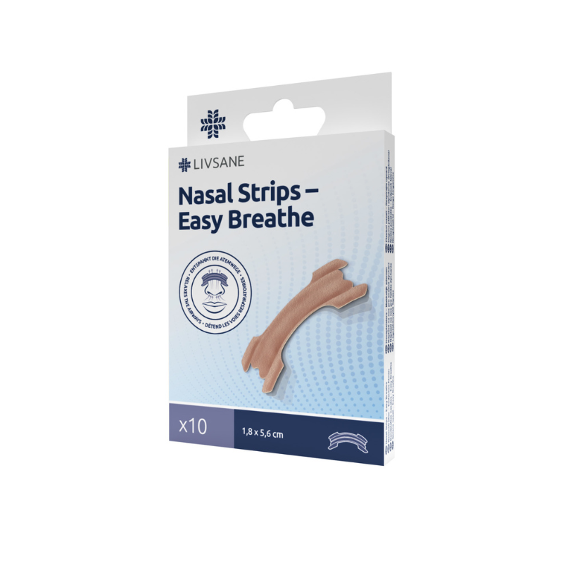 LIVSANE Назални пластири Лесно дишане 10 броя