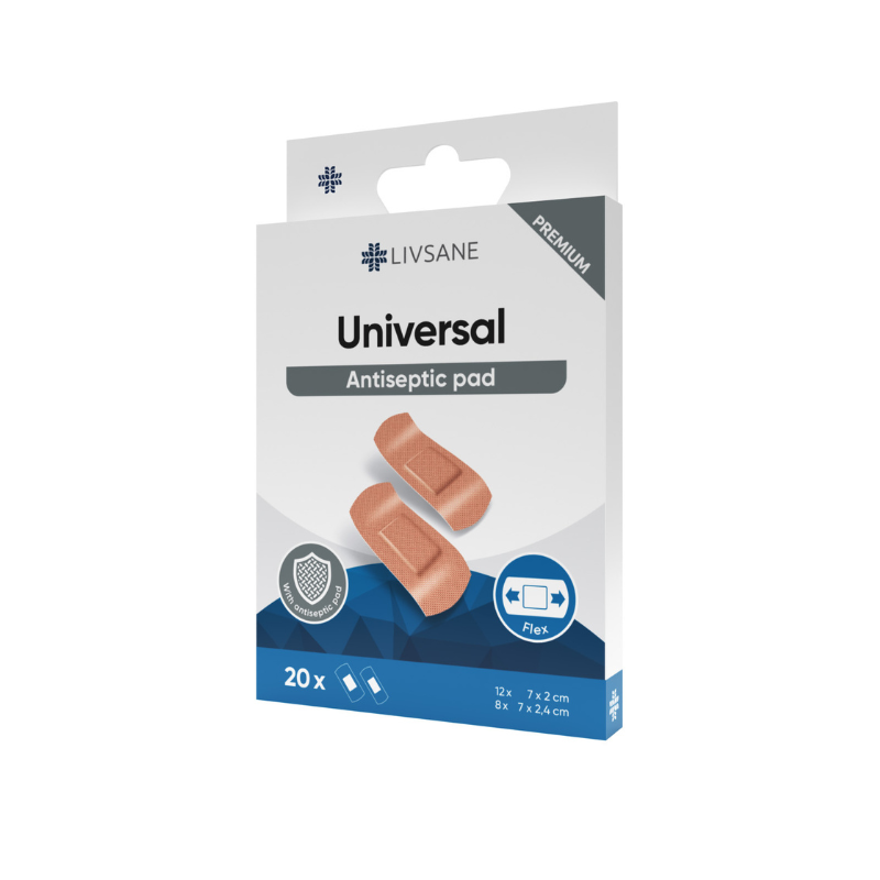 LIVSANE Premium universal Пластири в два размера 20 броя