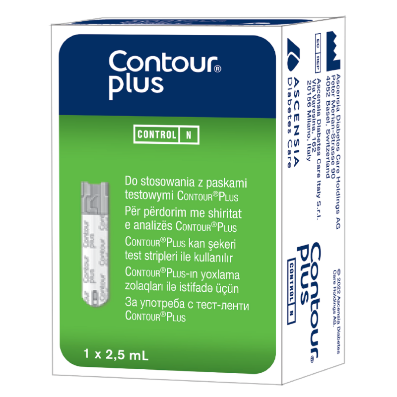 Контролен разтвор за глюкомер Контур Плюс
