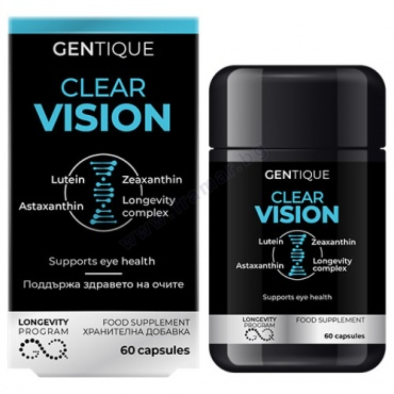 Gentique Дълголетие По-добро зрение, здраве на очите 60 капсули
