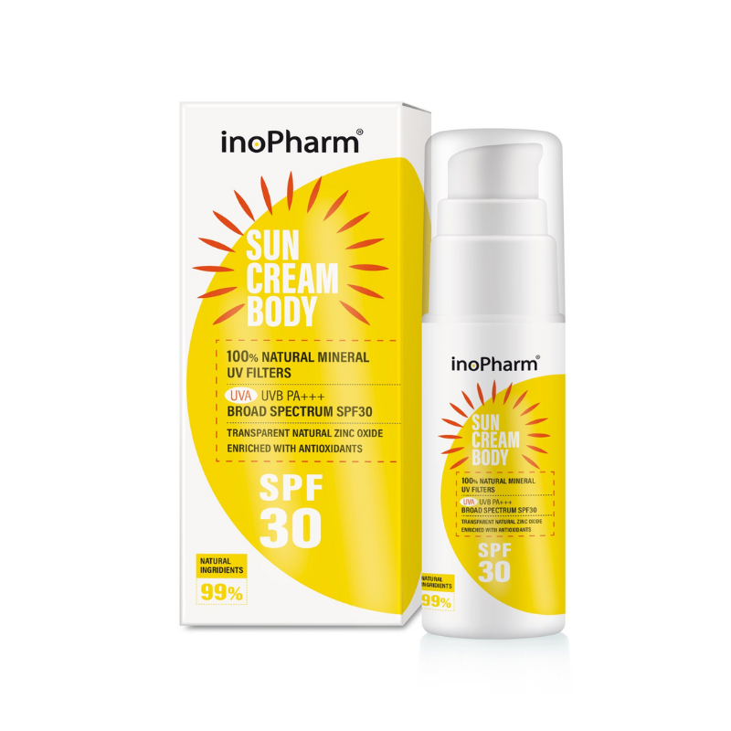 InoPharm Sun Слънцезащитен крем за тяло SPF30 100г