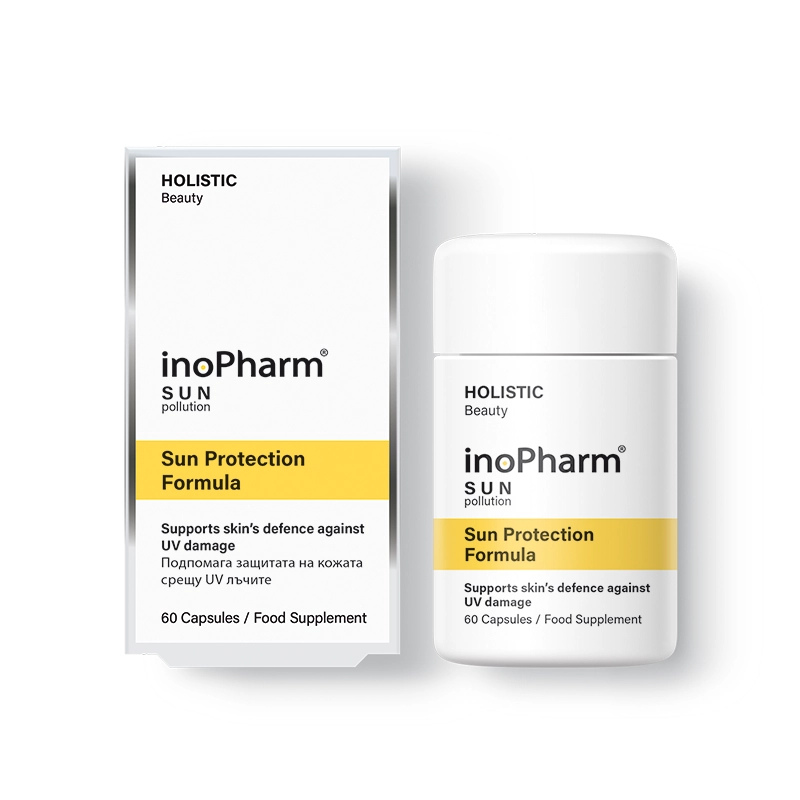 InoPharm Holistic Beauty Sun pollution Грижа срещу UV лъчите 60 капсули