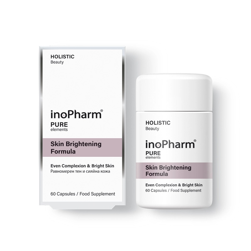 InoPharm Holistic Beauty Pure elements за озарена кожа 60 капсули