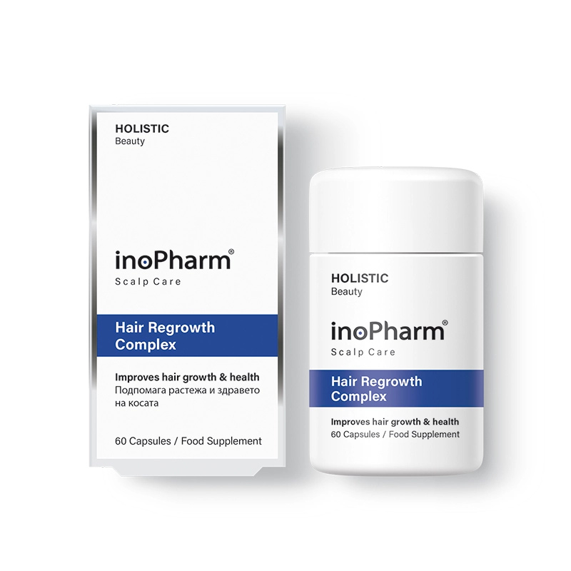 InoPharm Hair Regrowth Complex за растеж и здраве на косата 60 капсули