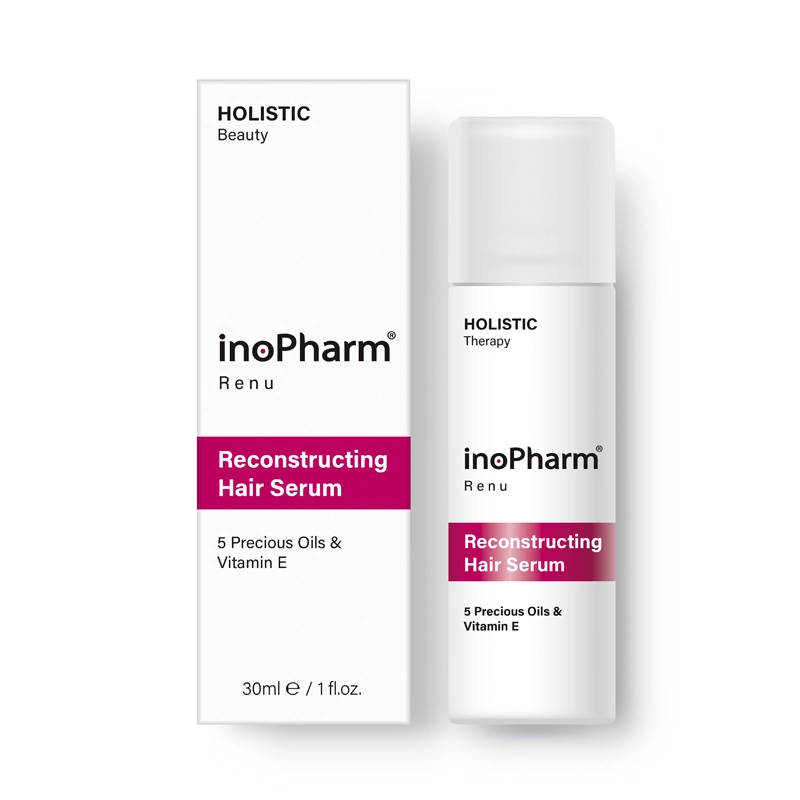 InoPharm Renu Възстрановяващ и термозащитен серум за коса 30мл