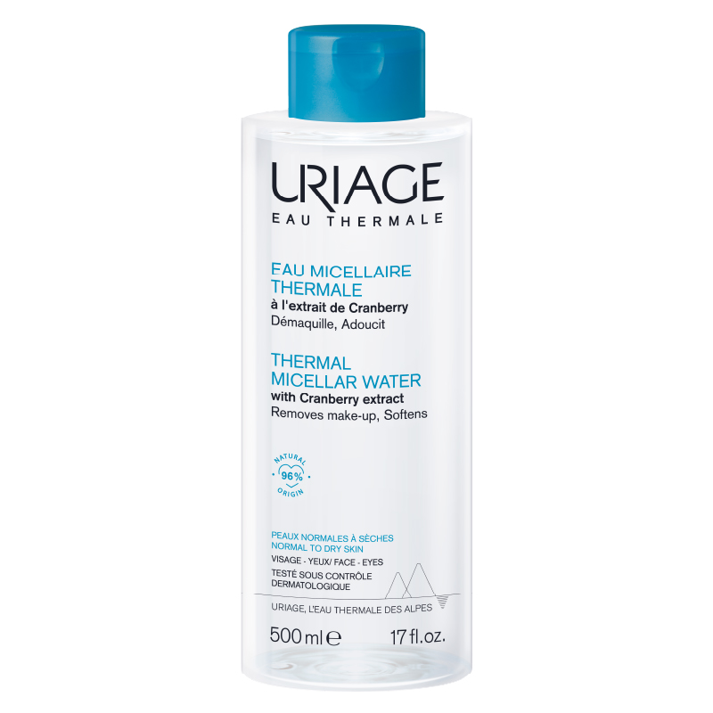 Uriage термална мицеларна вода за нормална към суха кожа 500мл