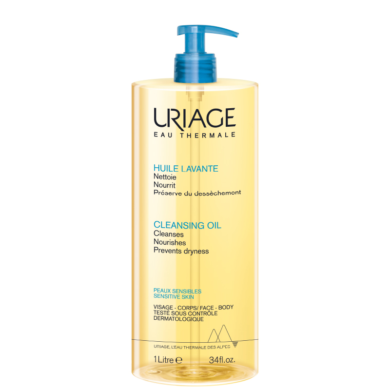 Uriage huile nettoyante уханно измиващо гел-олио 1000мл