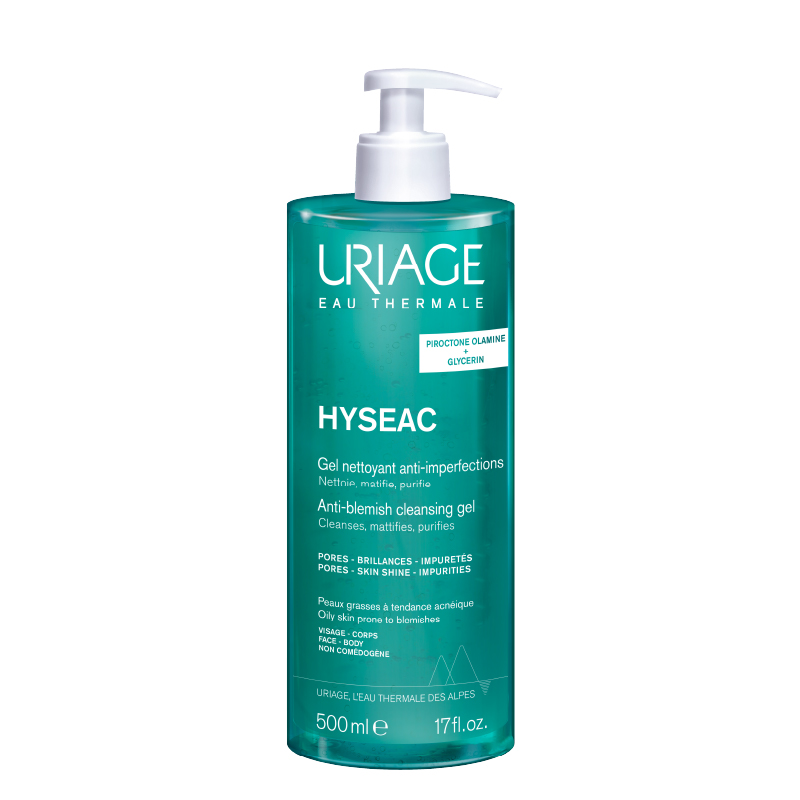 Uriage hyseac nettoyant измиващ гел 500мл