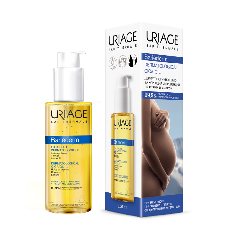 Uriage bariederm cica олио против стрии и белези 100мл