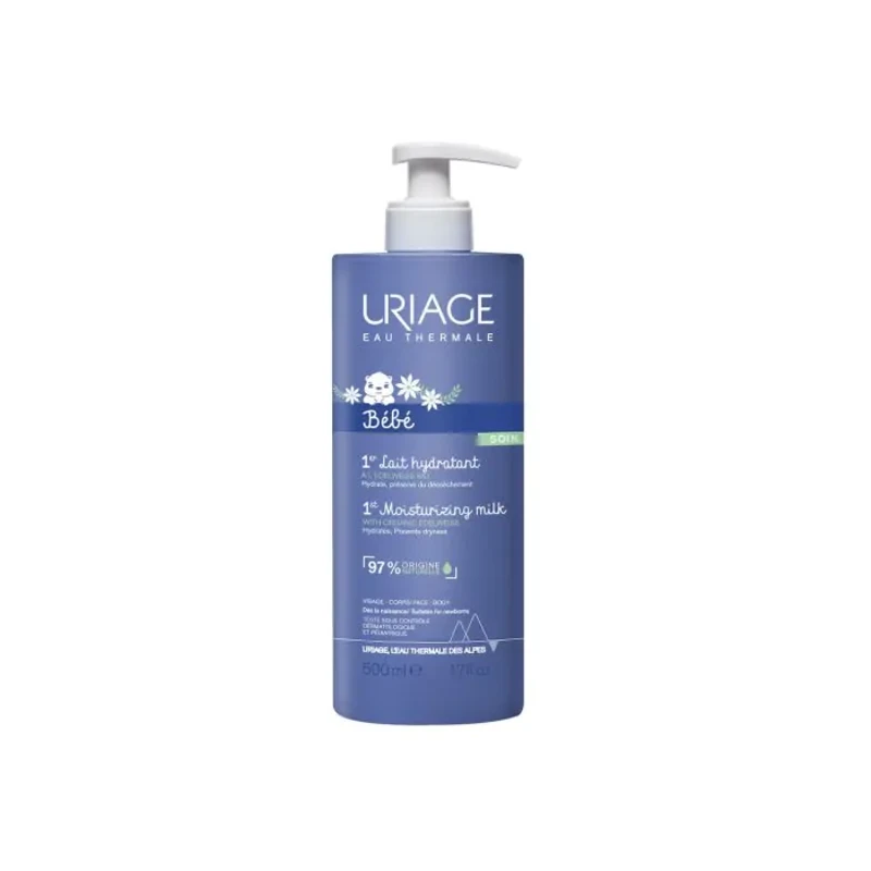 Uriage 1ere хидратиращо мляко за бебета /тяло/ 500мл