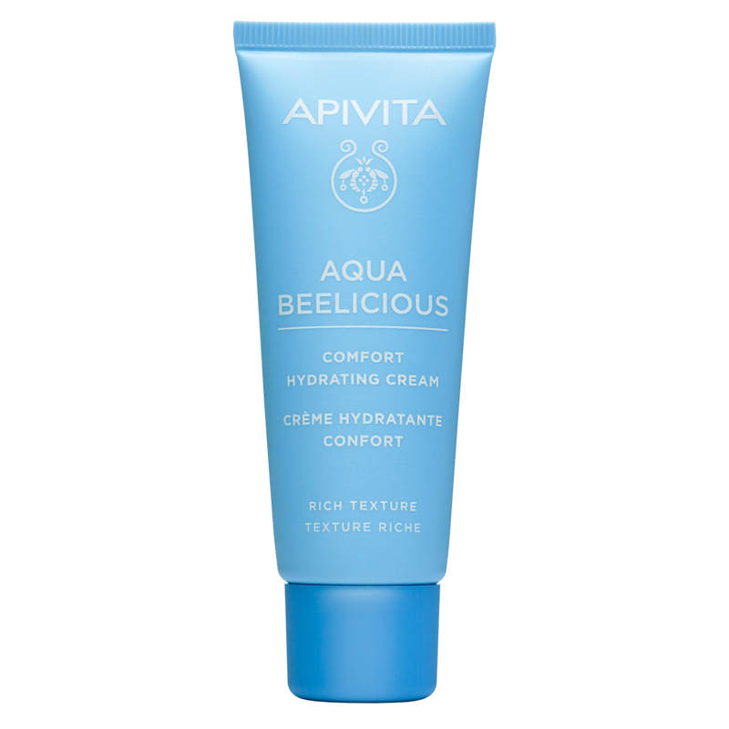 Apivita aqua beelicious хидратиращ крем с богата текстура с мед и цветя 40мл