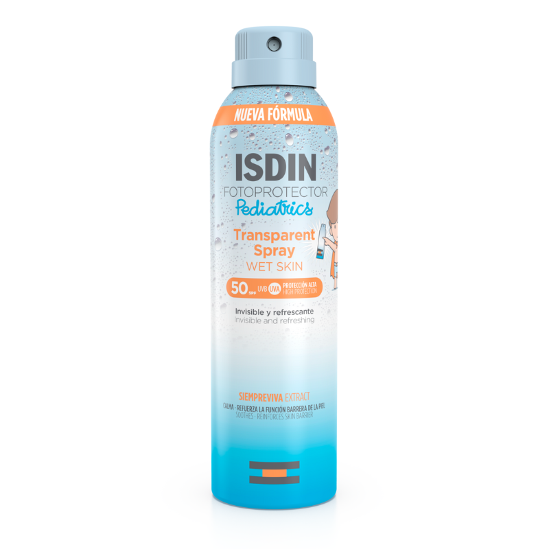 Isdin Fotoprotector Pediatrics Прозрачен слънцезащитен спрей за деца SPF50 250мл