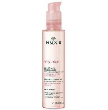 Nuxe very rose деликатно почистващо и дегримиращо олио 150мл.