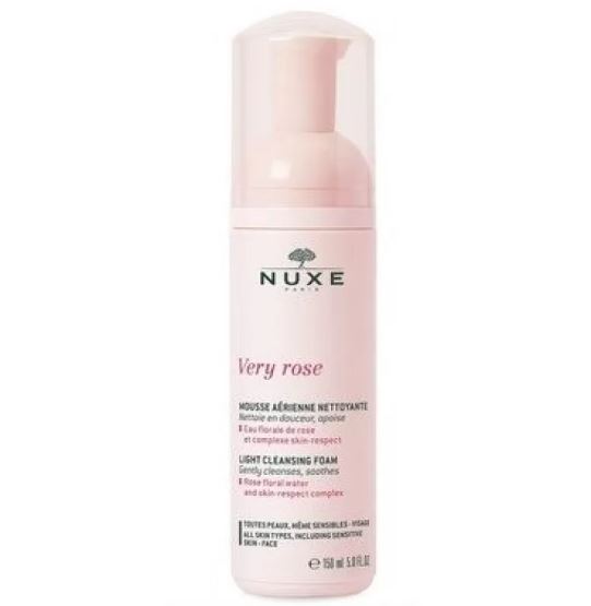 Nuxe very rose нежна почистваща пяна 150мл.