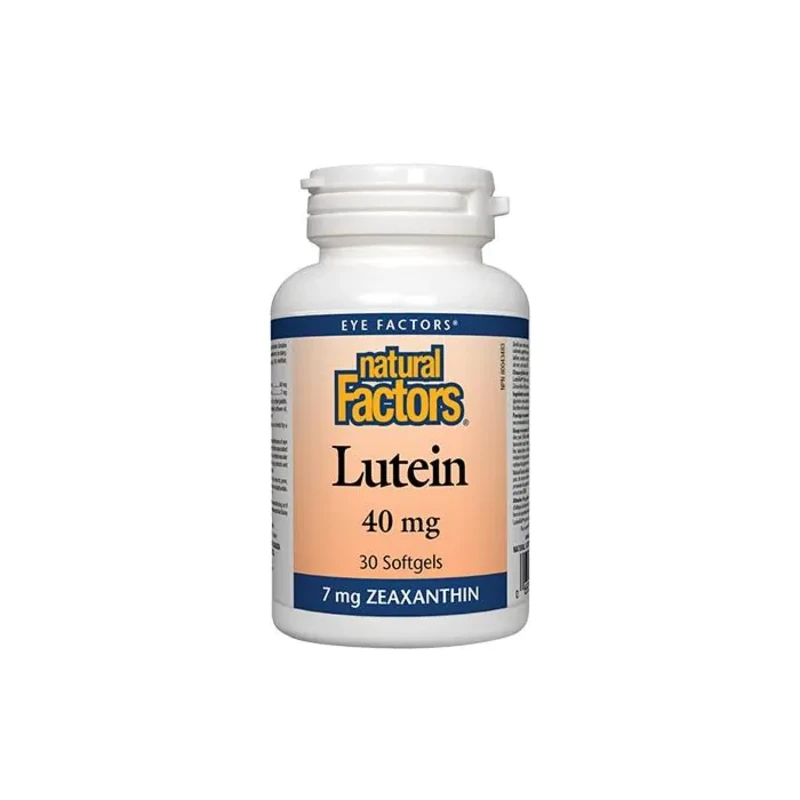 Лутеин капсули за добро зрение 40мг х30 Natural Factors