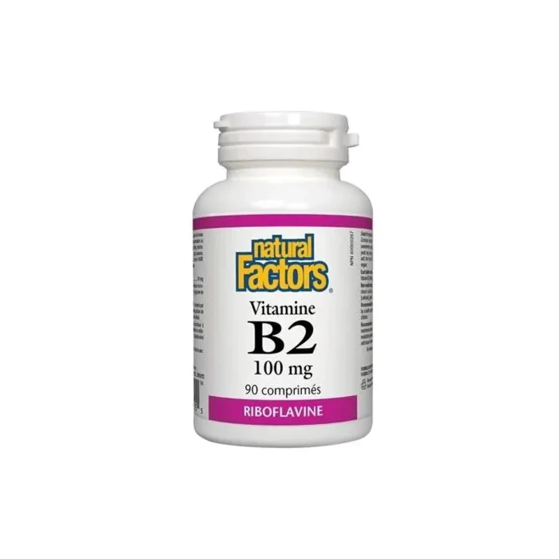 Витамин В2 таблетки 100мг х90 Natural Factors