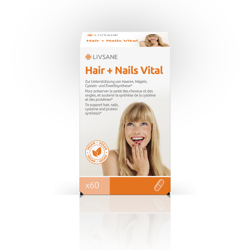 LIVSANE за коса и нокти Vital 60 капсули