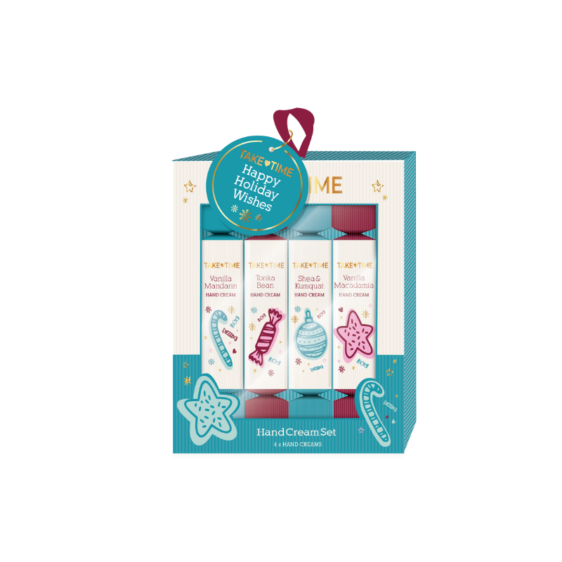 TAKE TIME Бонбон сет с 4 вида крем за ръце