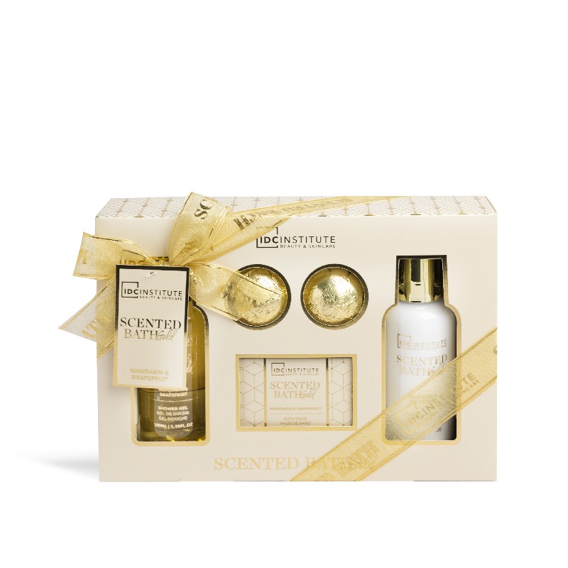 IDC Institute Подаръчен комплект 12117 Scented Bath Gold