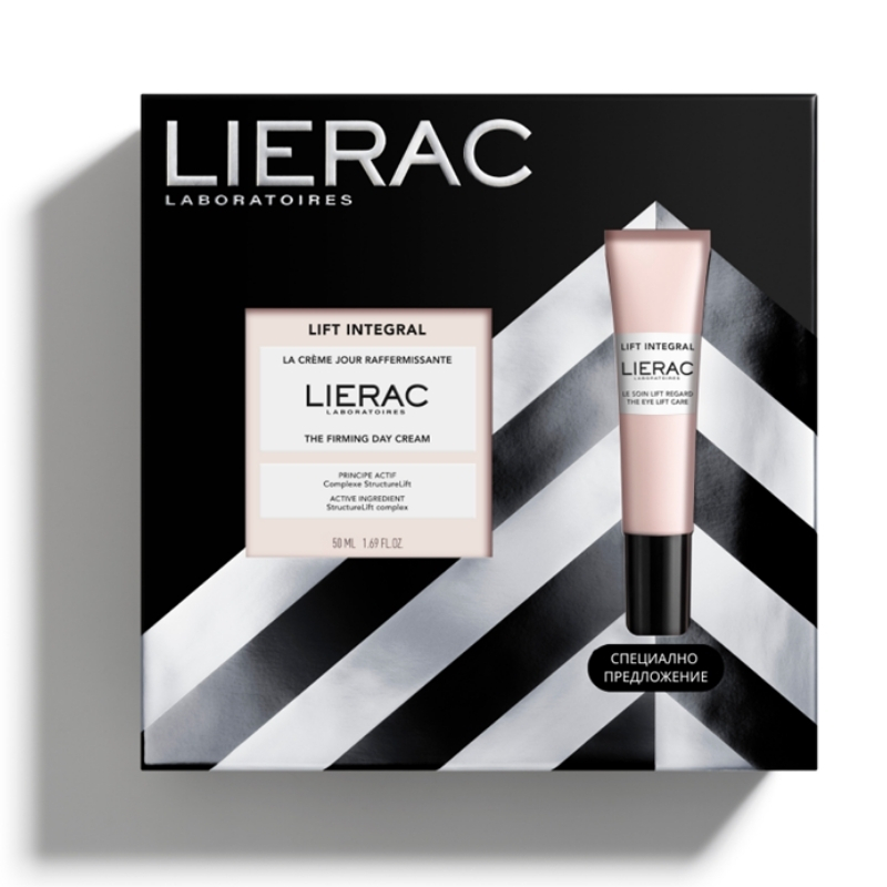 Lierac Lift Integral Комплект Стягащ дневен крем 50мл + Околоoчен лифтинг крем 15мл