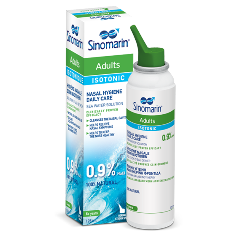 Синомарин Изотоничен разтвор за възрастни 125мл
