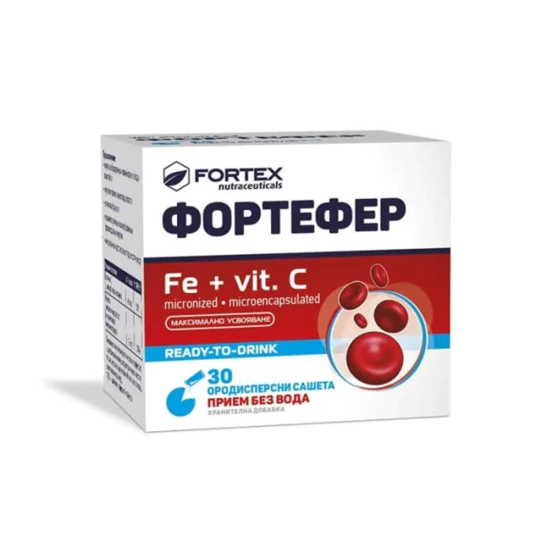 Фортефер саше при недостиг на желязо х30