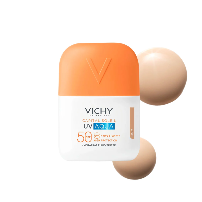 Vichy Soleil SPF50 UV AQUA Слънцезащитен флуид light за лице 50мл 940214