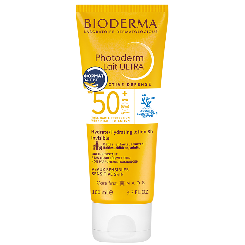 Bioderma Photoderm Слънчезащитно мляко ултра SPF50+ 100 мл