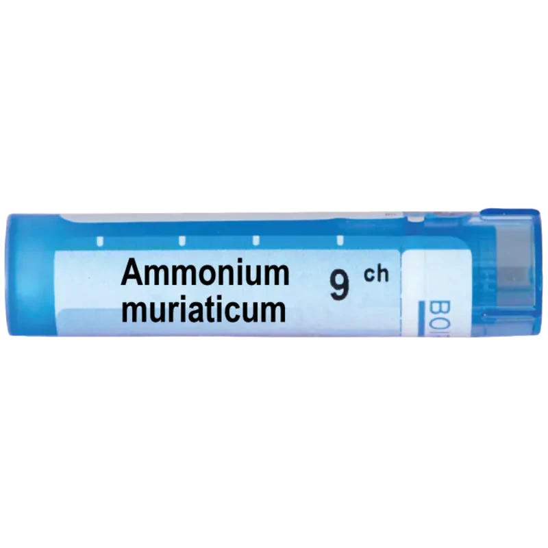 Ammonium muriaticum 9 ch