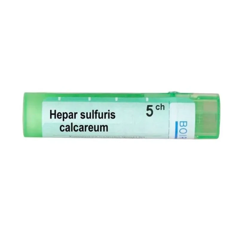 Hepar sulfuris calcar 5 ch