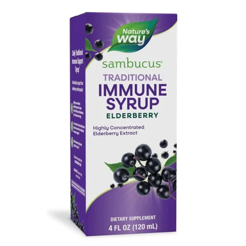 Самбукус сироп при грип и настинка 120мл Nature&#039;s Way