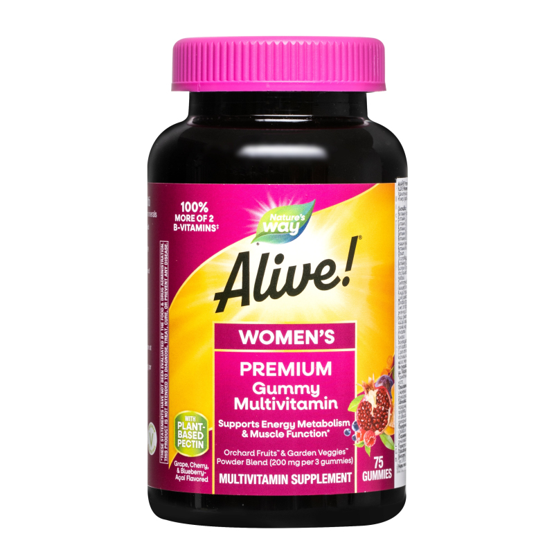 Alive Мултивитамини за жени желирани таблетки х75 Nature&#039;s Way