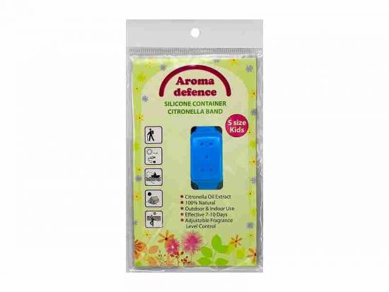Гривна с контейнер против комари и насекоми за деца Aroma Defence