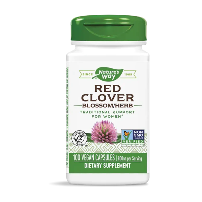 Червена детелина за хормонален баланс и подкрепа на женското здраве 400мг х100 Nature&#039;s Way