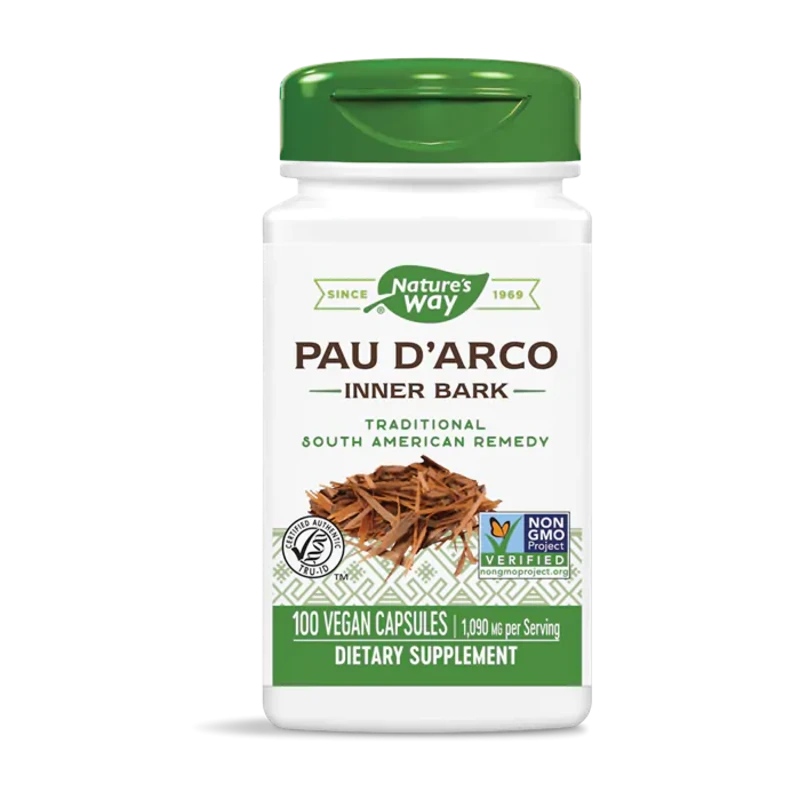 Мравчено дърво/пау д арко капсули за укрепване на имунната система 545мг х100 Nature&#039;s Way