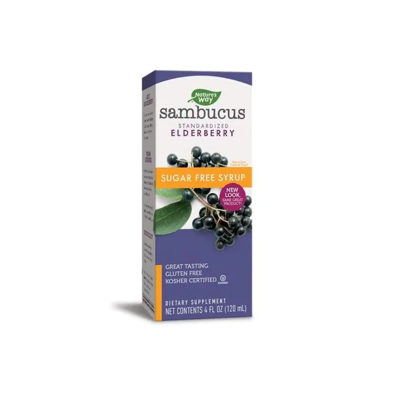 Самбукус сироп без захар за имунитет 120мл Nature&#039;s Way