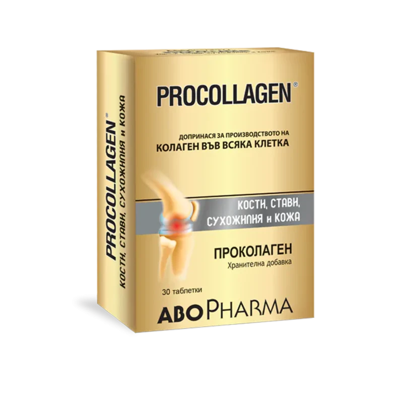 Проколаген таблетки за здрави стави, кости, сухожилия и кожа х30 Abopharma