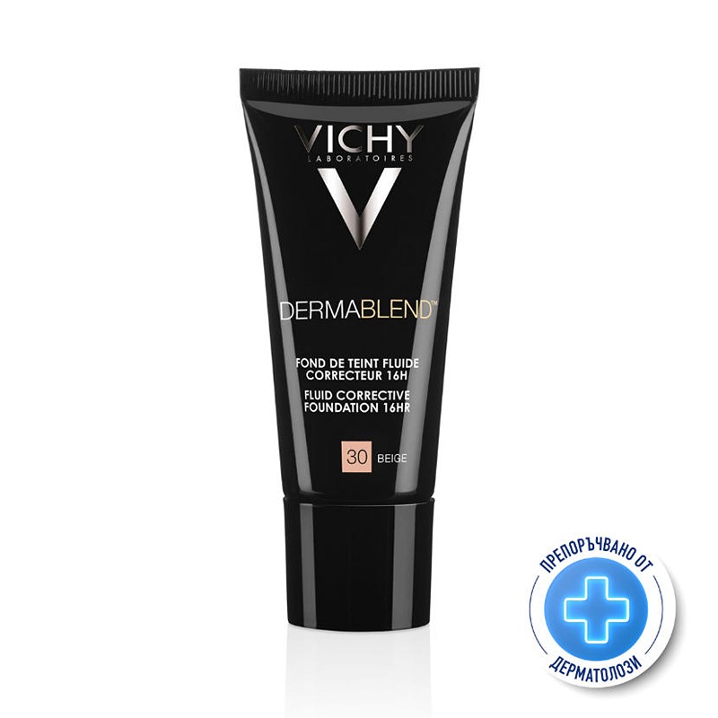 Vichy dermablend фон дьо тен 30 флуид коригиращ 30мл./бежов/ 572378