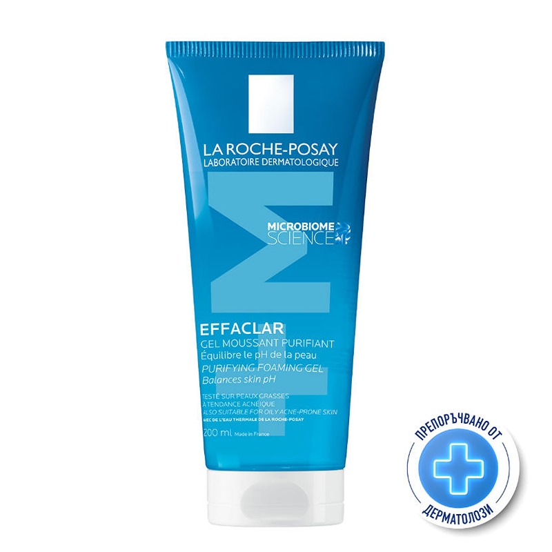 La roche-posay effaclar гел акне почистващ 200мл. 411083