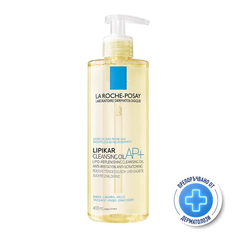 La roche-posay lipikar huile lavante ap+ измиващо олио 400мл. 656764