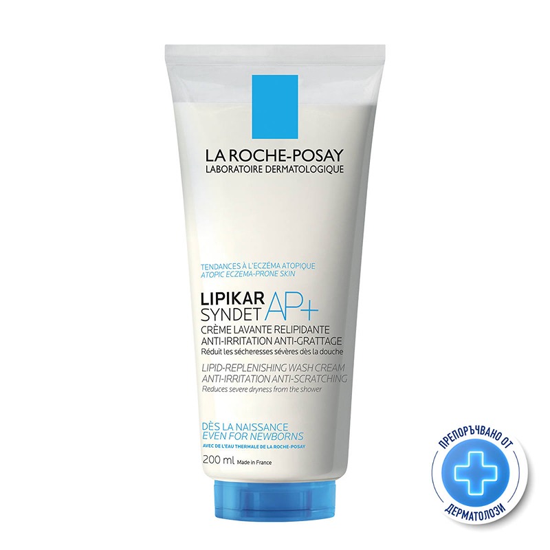La roche-posay lipikar syndet ap+ крем измиващ 200мл. 537308