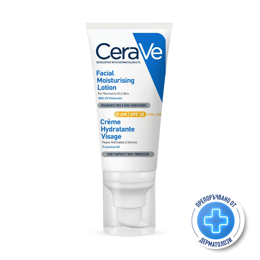 Cerave хидратиращ крем за лице spf30 52мл 840620