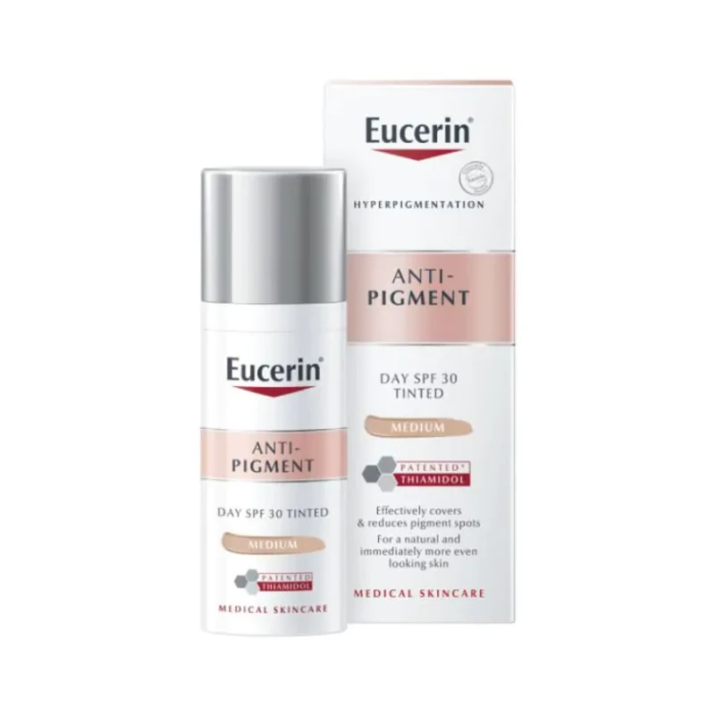 Eucerin anti-pigment оцветен днeвен крем с spf30 тъмен, 50мл