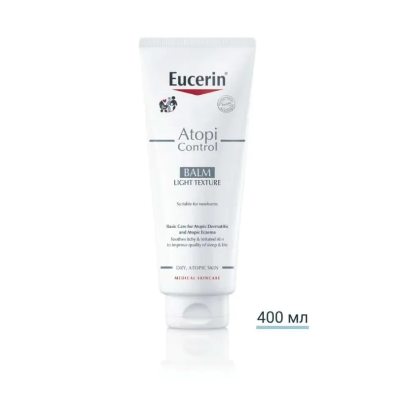 Eucerin atopicontrol успокояващ балсам за тяло 400мл туба
