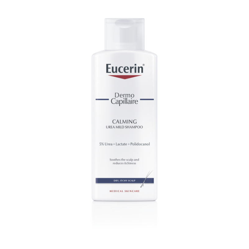 Eucerin dermo capillaire шампоан за сух скалп с 5% урея 250мл