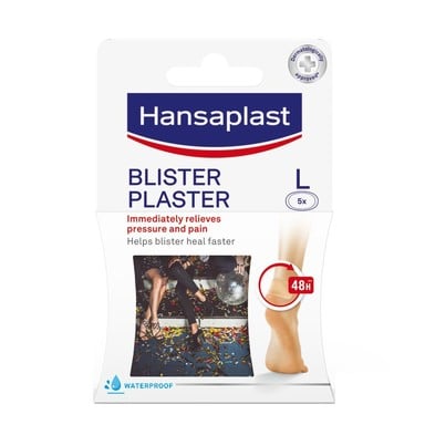 Hansaplast blister plaster пластир за мехури 5 бр.