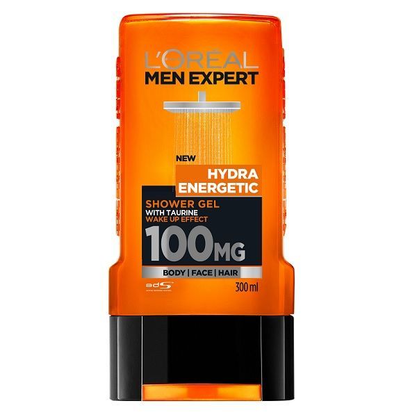 Loreal men expert душ гел hydra energetic 300мл