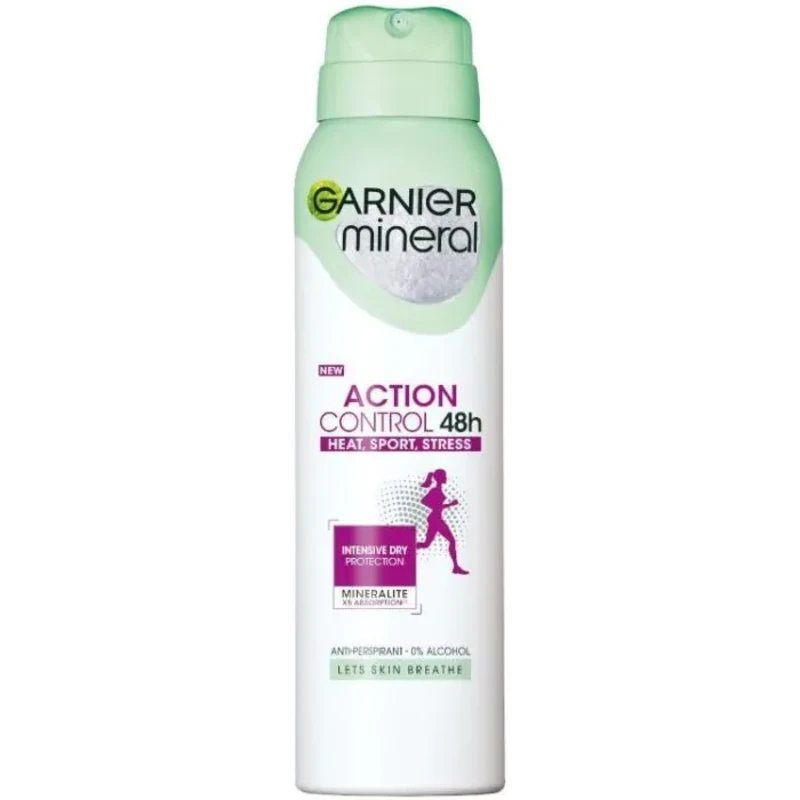Garnier deo mineral action control спрей 150мл максимална ефикасност