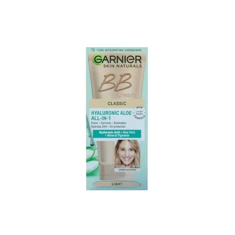 Garnier skin naturals hyaluronic aloe bb classic дневен крем light 50 мл