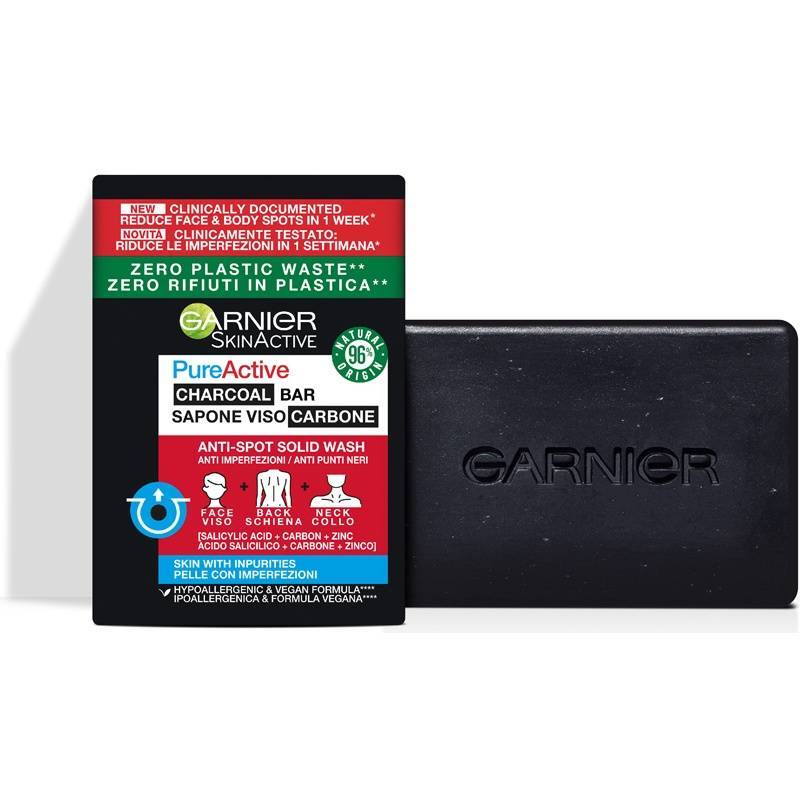 Garnier skin naturals pure active твърд почистващ продукт 100гр